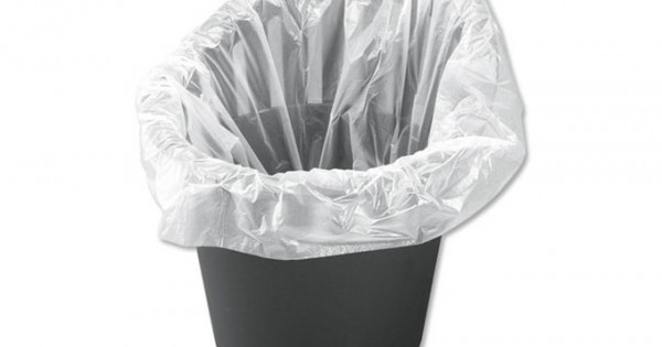 White Plastic Dustbin Liner